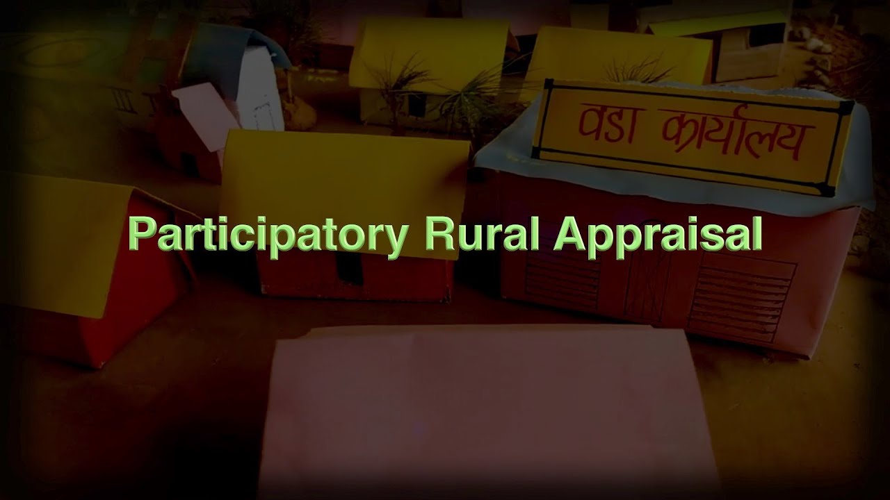 Basics of Participatory Rural Appraisal by Dr R Ramesh