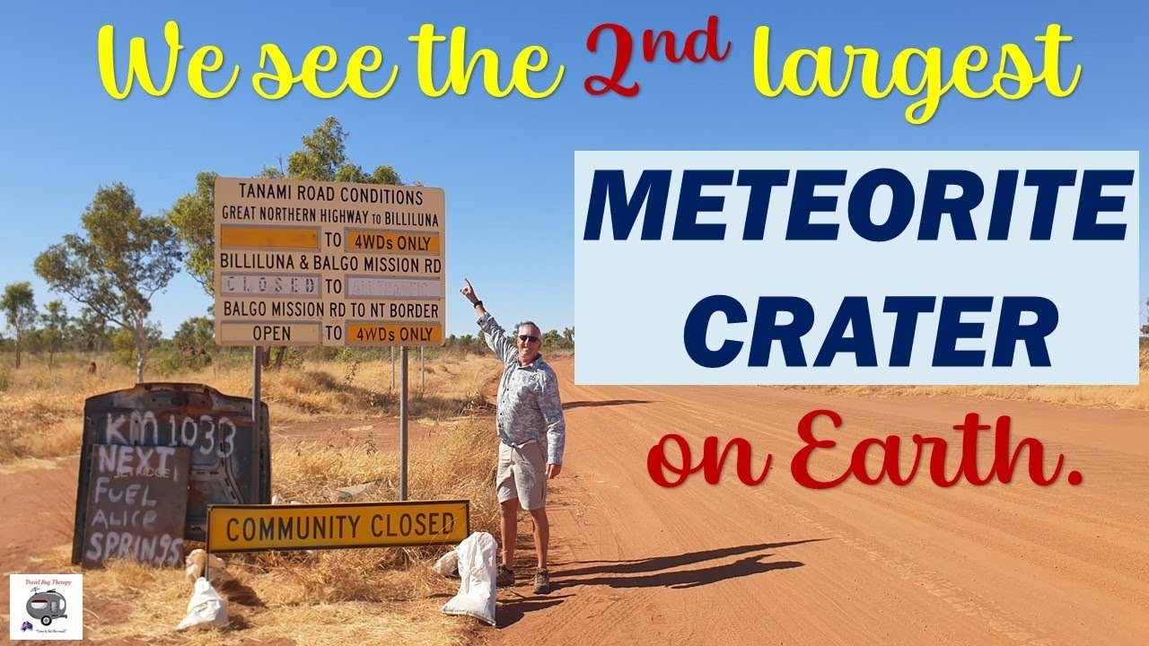 Wolfe Creek Crater: 2nd largest meteorite impact crater in the world!