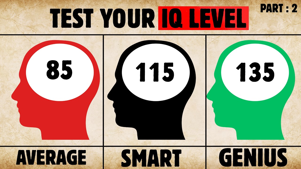 Test Your IQ In 12 MIN