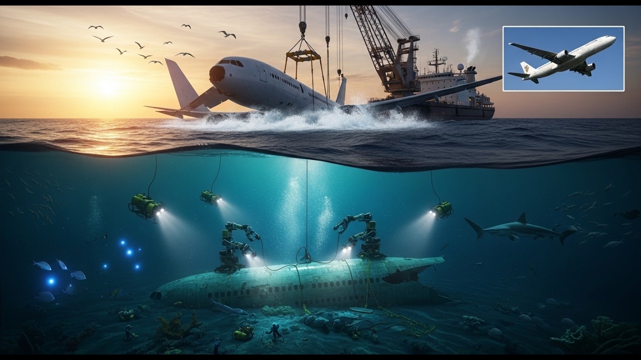 Deep Sea Aircraft Recovery Mission  From Ocean Floor to Flying Again