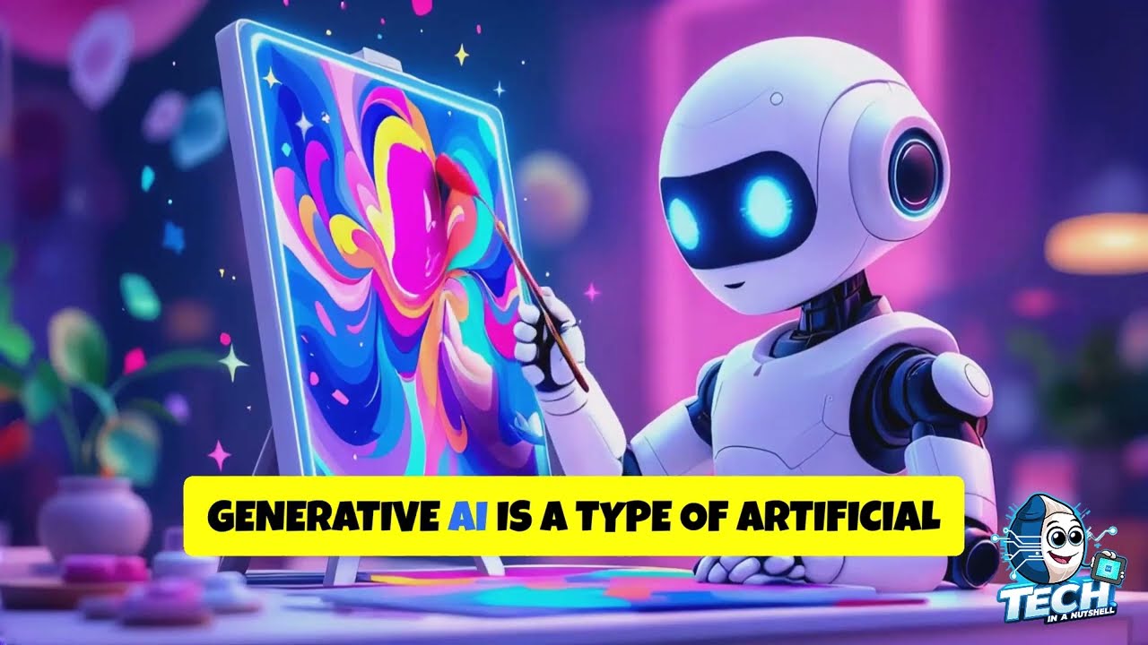 Generative AI Explained in 60 Seconds | Tech in a Nutshell