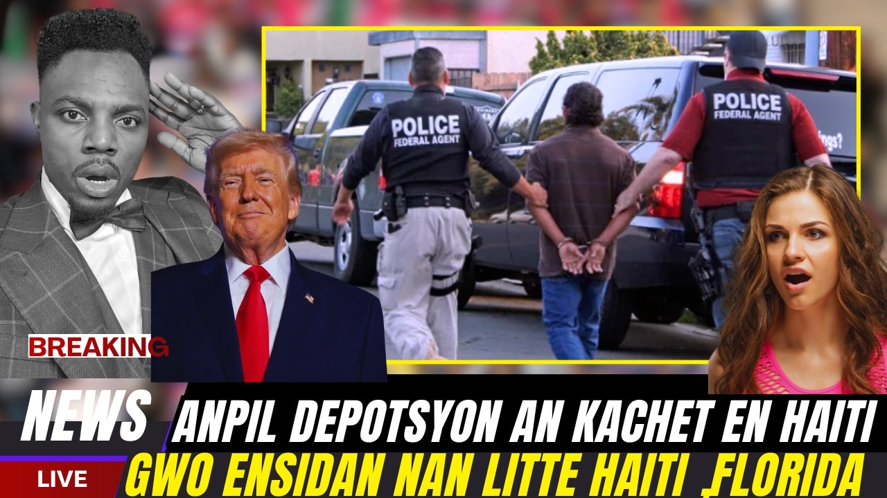MEZANMI VIN TANDE MIZE AYSIYEN AP PASE ANBA ICE AN SILANS,TRUMP VLE REKOMANSE GE A