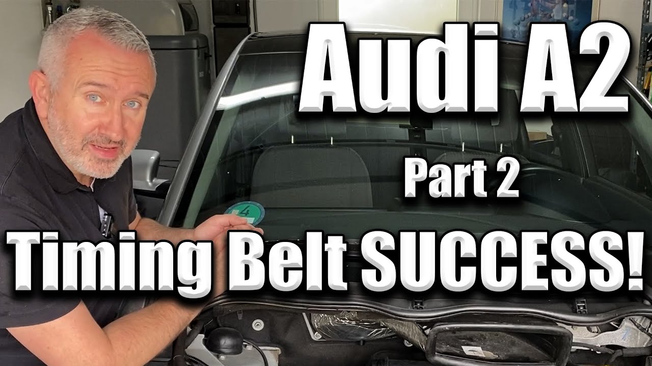 Audi A2 Timing Belt Service Part 2 | Burst Water Pump! Will it work again? | 1.4 16V Engine AUA.