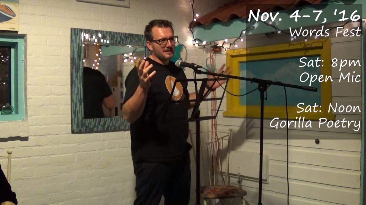 Tom Cull (Announcements) | Open Mic Poetry October 5, 2016