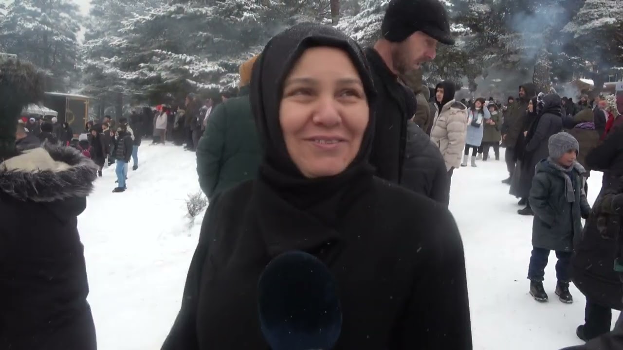 Keyfalan Yaylasında renkli Kar Festivali