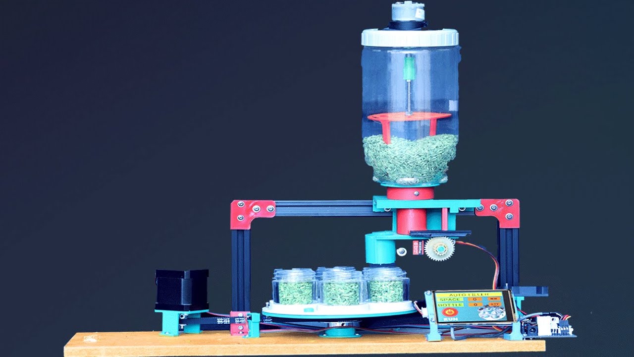 Auto Filling Machine six tray. Arduino Project | EXPERIMENT UAE |
