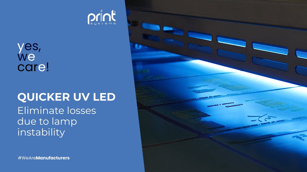 QUICKER UV LED | Eliminate losses due to lamp instability