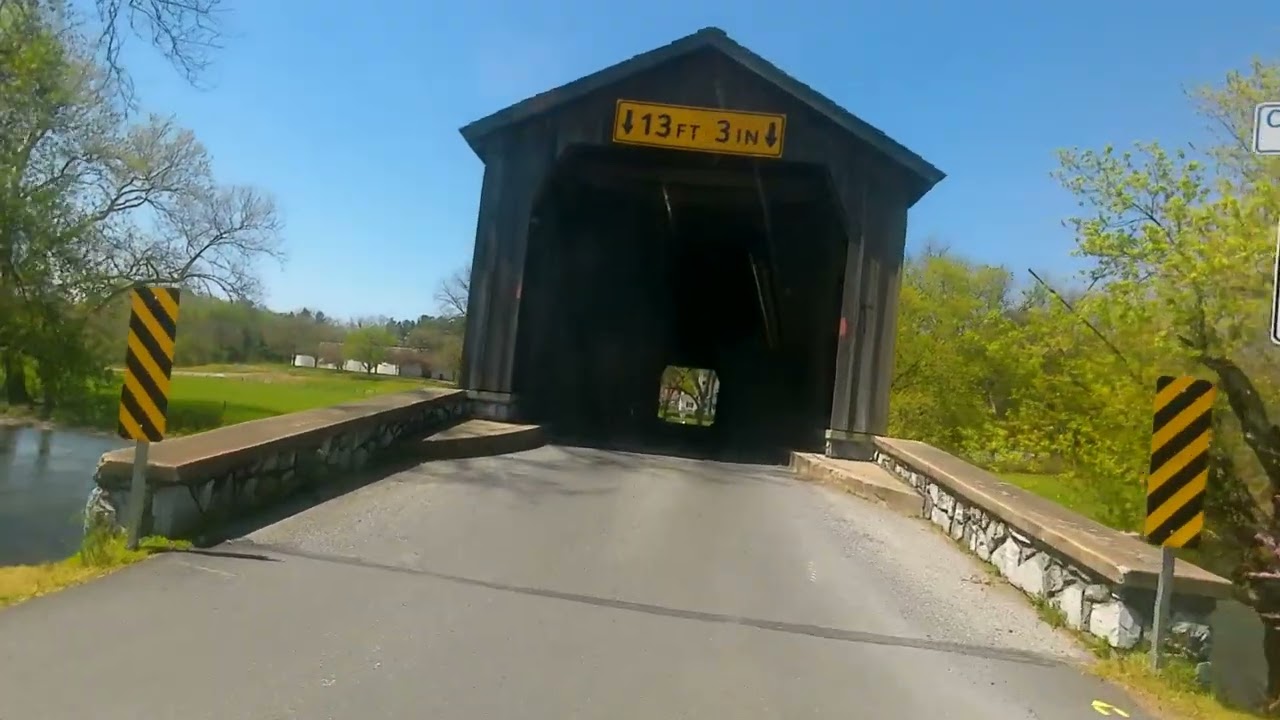3 Covered bridges, Camels and Lancaster County park part 1