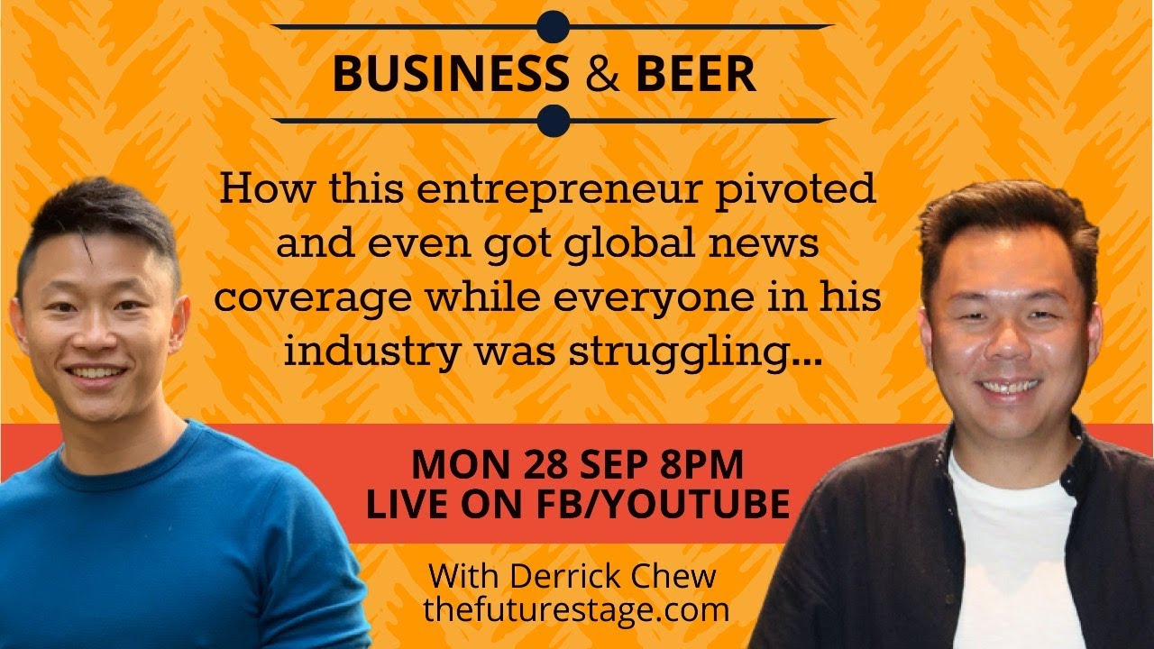 [Business & Beer] How To Pivot And Get GLOBAL News Coverage