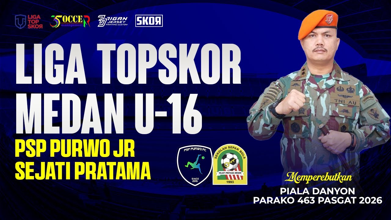 Liga Top Skor Medan U-16 :  PSP PURWO JRvs SEJATI PRATAMA