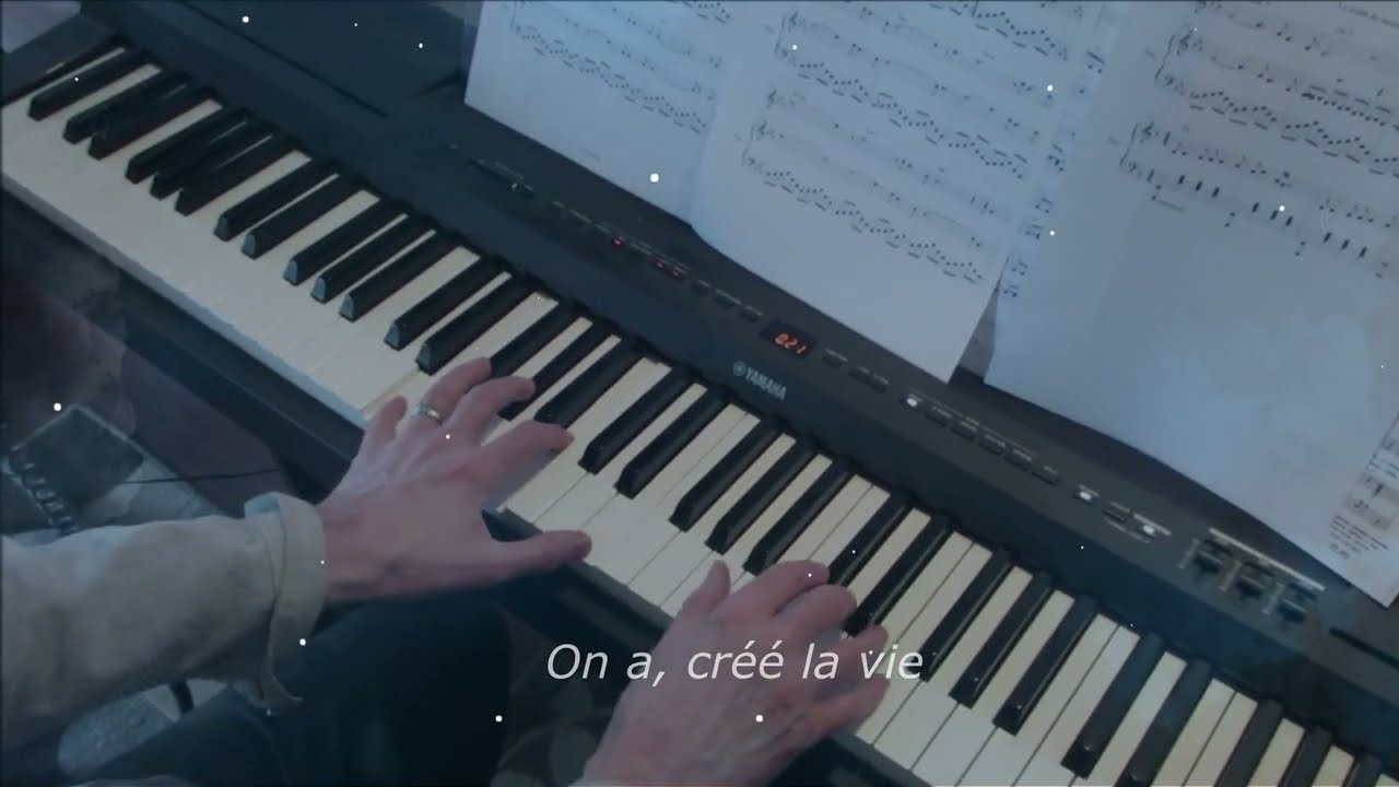 Le poids du monde 🎧 (Andr&eacute; Caron).  Piano et arrangements: Andr&eacute; Caron