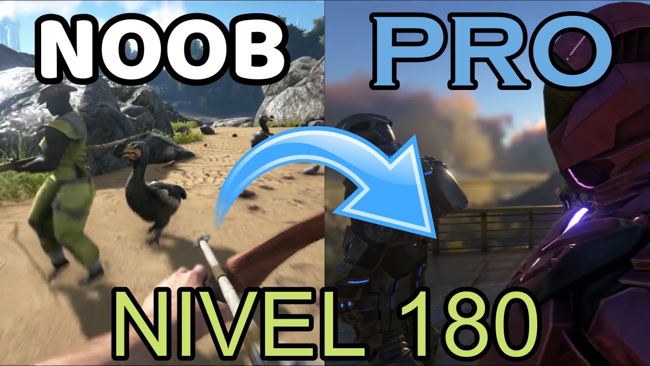 GUIA DE NIVELES Y XP DE PERSONAJE Y DINOS EN SERVIDORES OFICIALES ARK