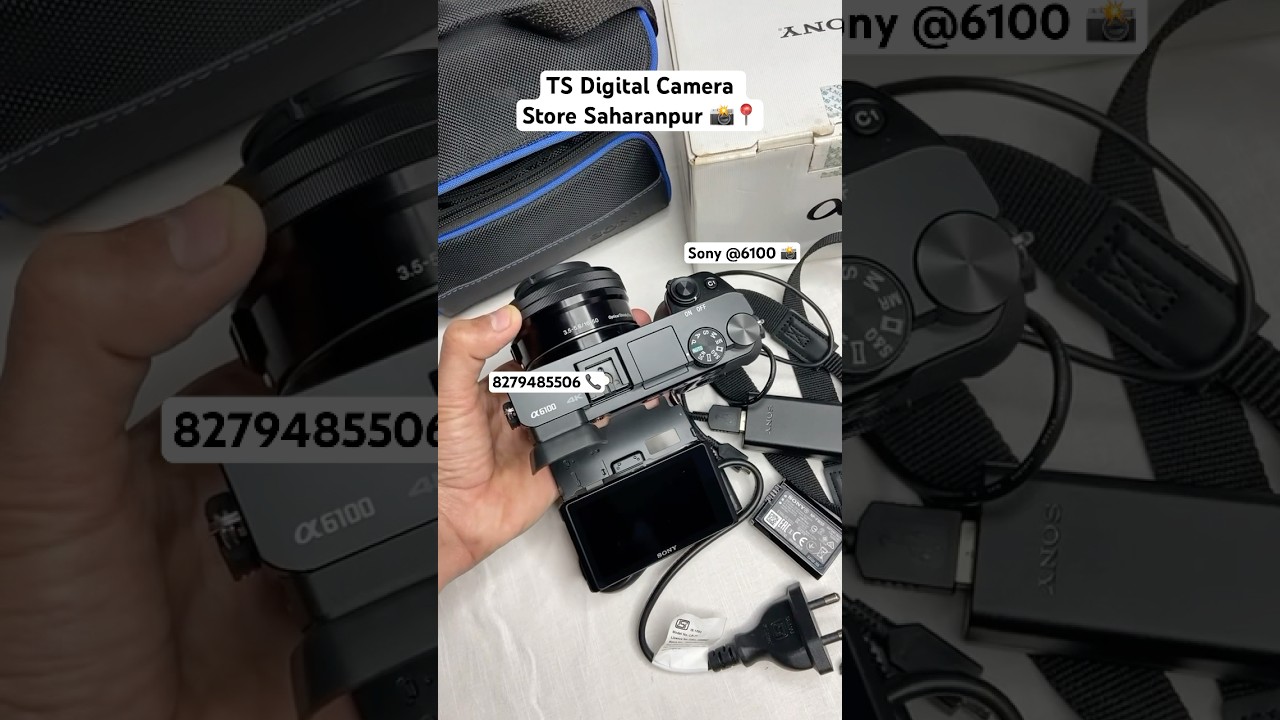 Sony Alpha 6100 With 16-50 Kit Lens | Second Hand Camera Market | Old Dslr Camera Shop 📸📍