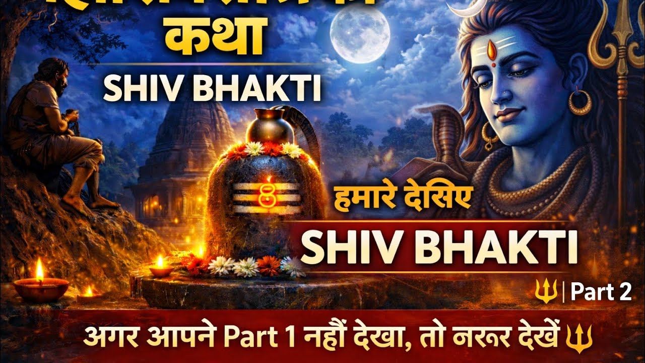 महाशिवरात्रि की कथा: कैसे महादेव ने बदल दिया शिकारी का जीवन 🔱 | Part 2 ✅