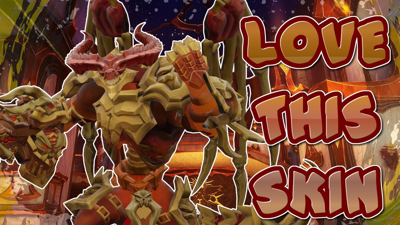 Im starting to love THE INFERNAL DROGOZ skin more and more : Paladins Pro Drogoz Gameplay