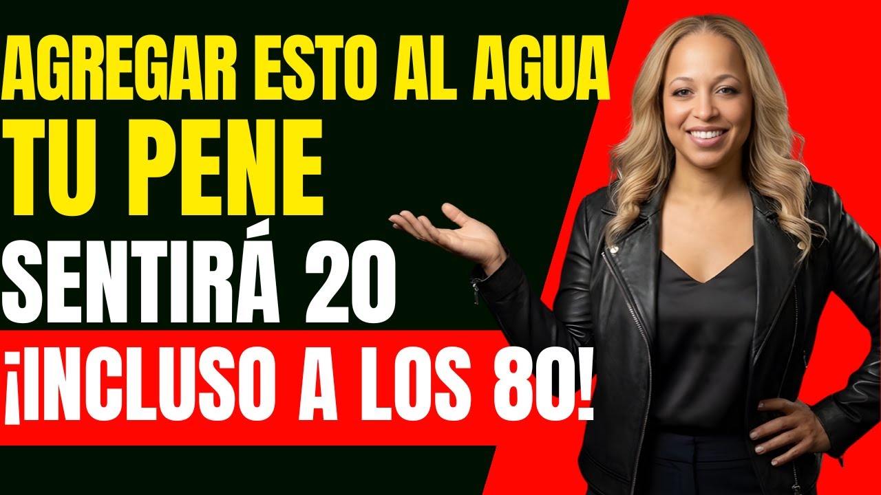 ¡No bebas agua sola después de los 50! Añade este mineral para una circulación sanguínea excepcional