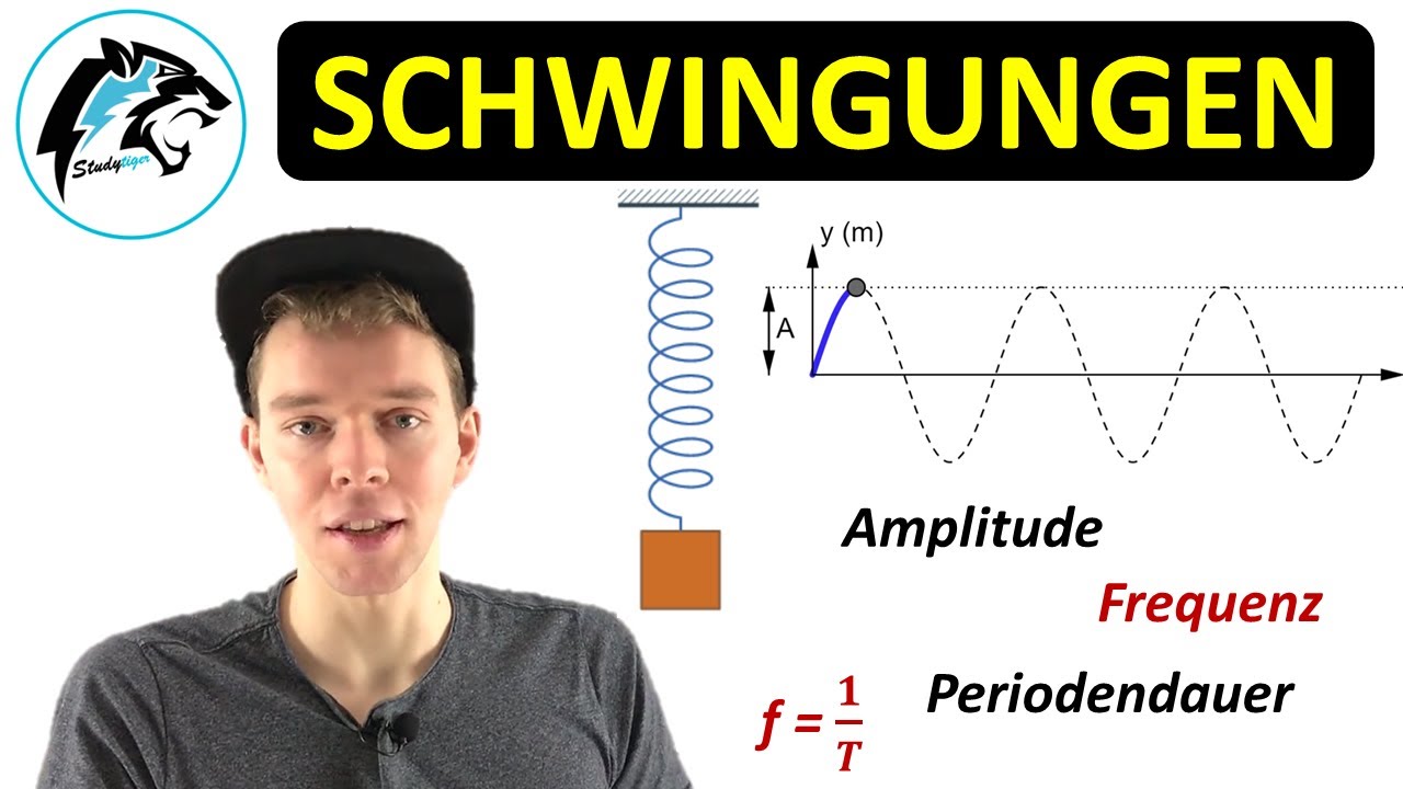 SCHWINGUNGEN – Kenngrößen & Eigenschaften | (Amplitude, Frequenz, Periodendauer)