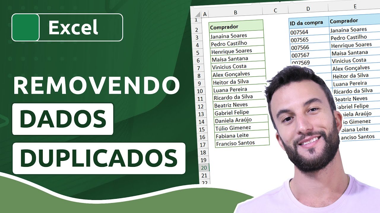 Como remover DADOS DUPLICADOS no Excel (4 exemplos)