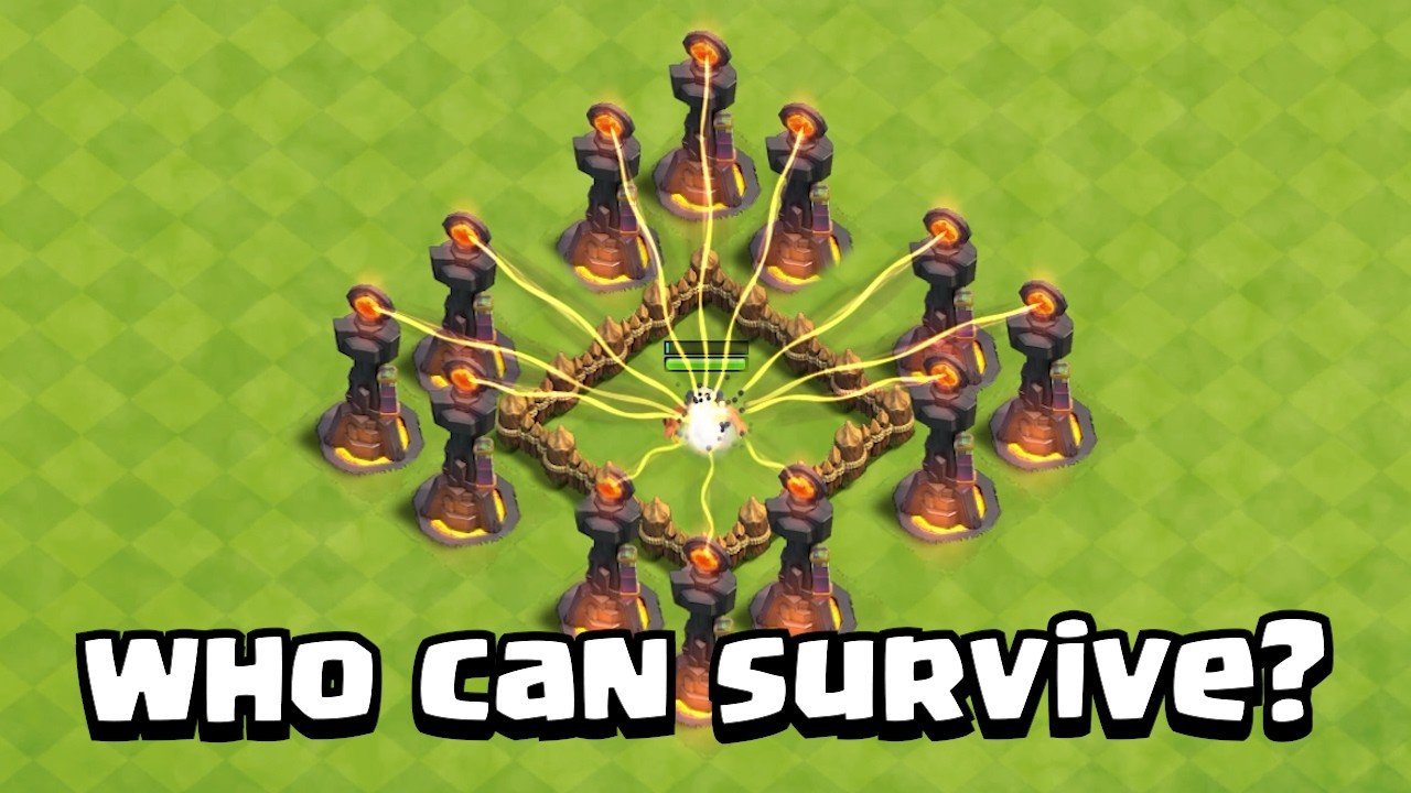 ONLY 1% Can Escape This INFERNO DEATH TRAP | Clash of Clans