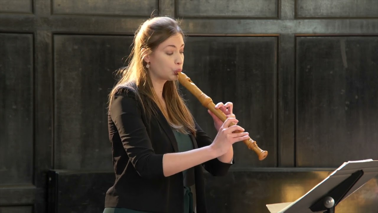 Anne Danican Philidor (1681–1728) Sonata pour la flute à bec - Lentement