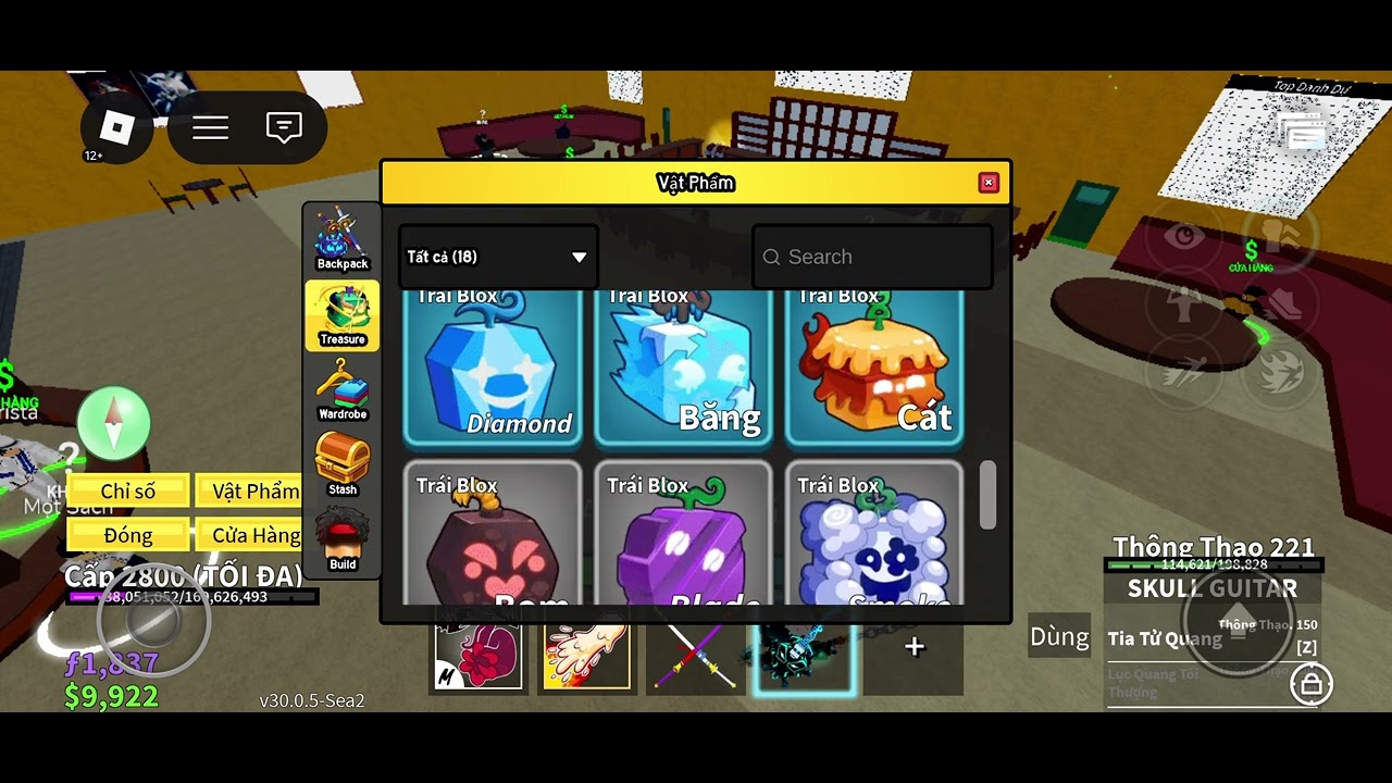 Review acc blox fruit Mới