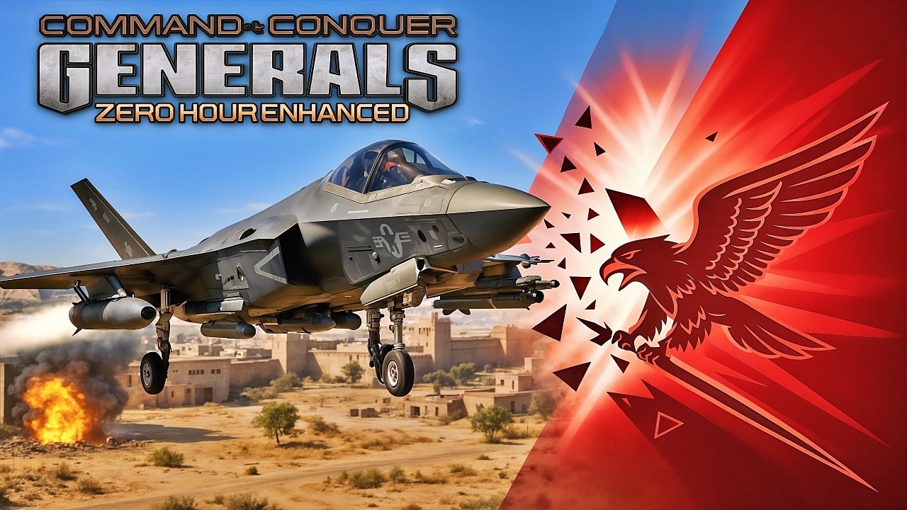C&C Generals Zero Hour | Ultimate Air Force против реалистичных мегаармий мира 2025