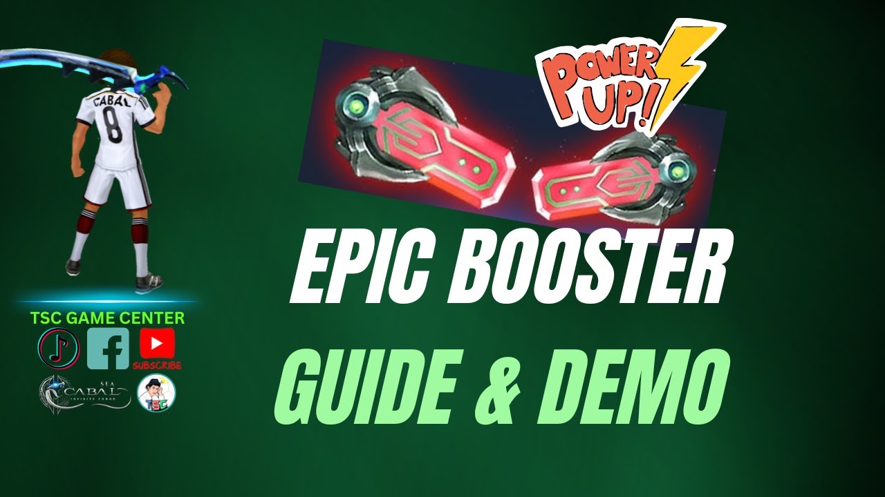 EPIC BOOSTER Guide and Demo in Cabal Mobile (English Sub to follow)