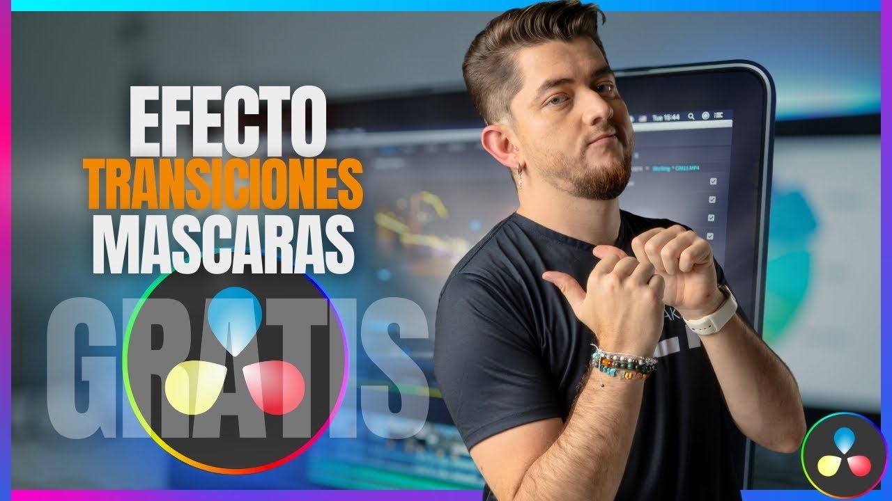 🆓 GRATIS🎞️TRANSICIONES de OBJETOS CINEMATOGRÁFICAS 🤩 DaVinci Resolve 20 en 2026