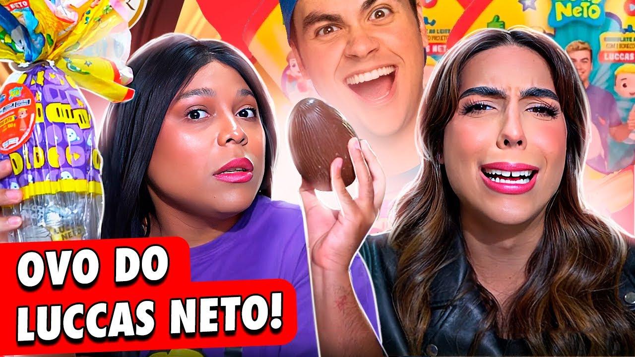 PROVANDO O OVO DO LUCAS NETO | BLOGUEIRINHA