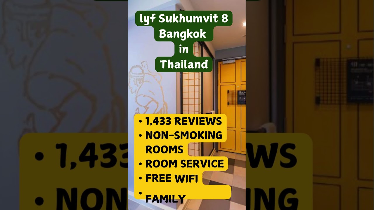 lyf Sukhumvit 8 Bangkok in Thailand  #bangkokhotels #thailandescape #nightlife #travel #hotel