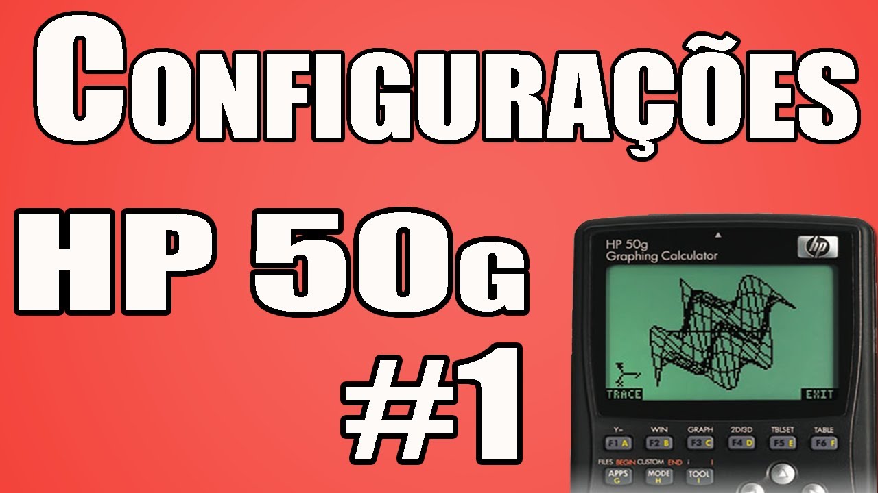 Curso HP50g Aula 1 - configurações