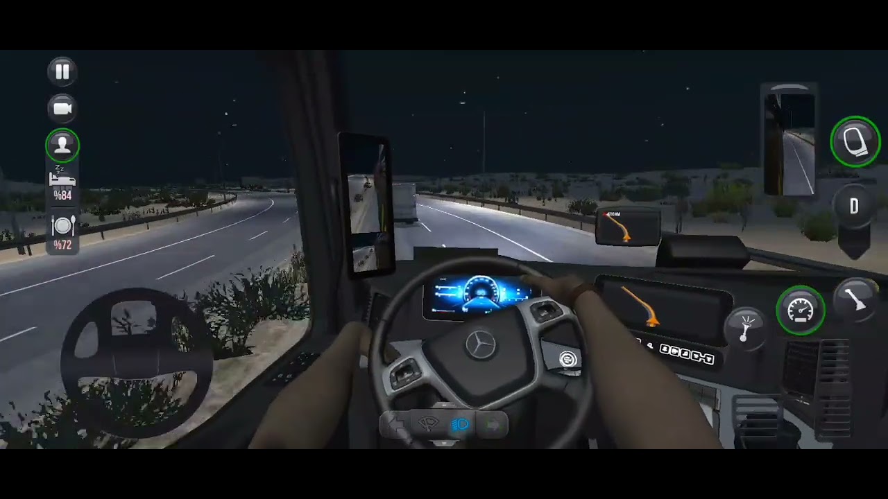 Llevo cianuro y casi me choco con un camión/truck simulator ultimate/#251