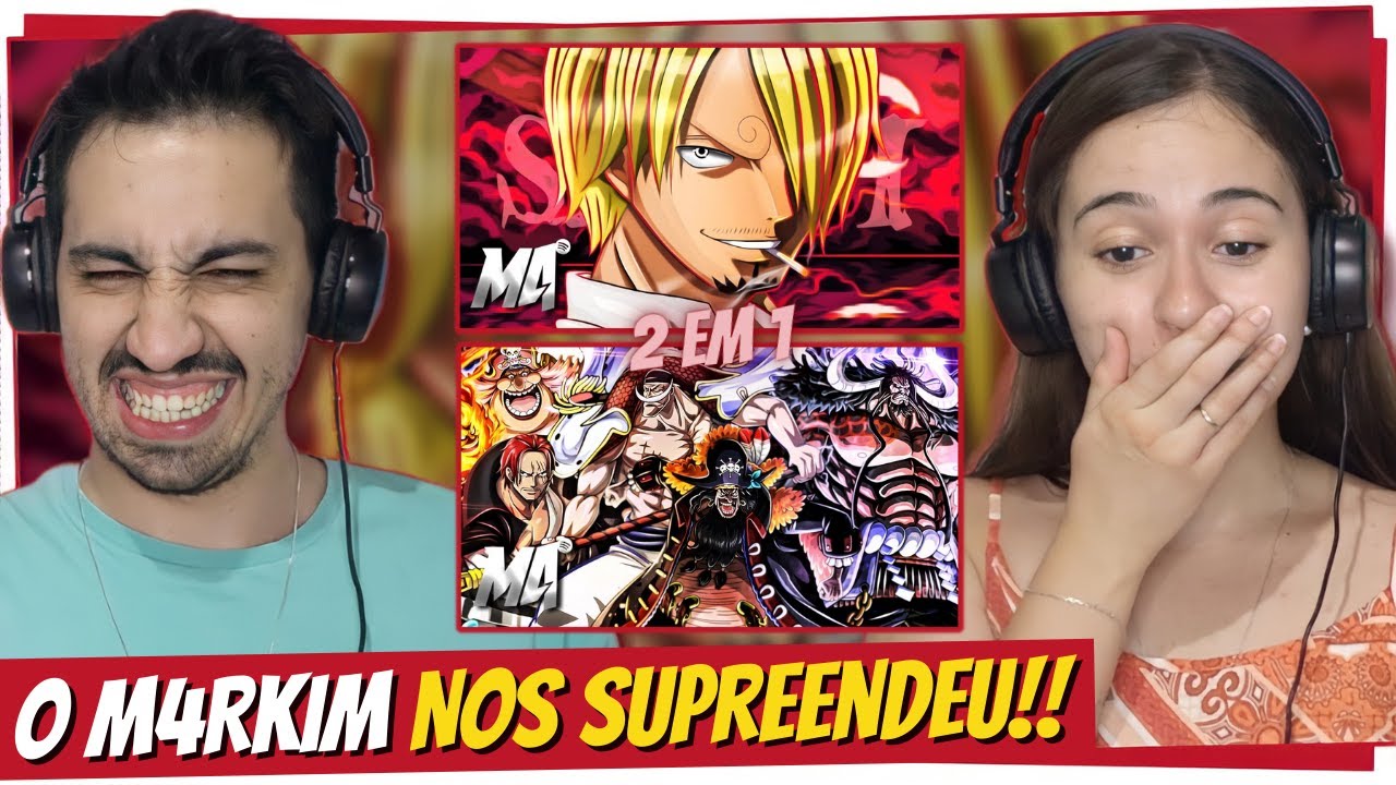 React Yonkou - Imperador Do Mar | Rap do Sanji - All Blue | M4rkim | One Piece