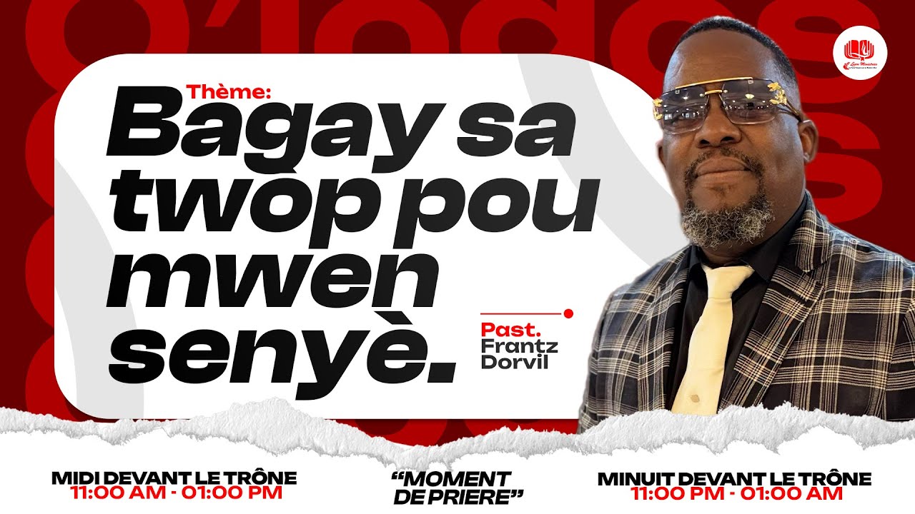 Bagay sa tròp pou mwen Segnè !!! | Pasteur Frantz Dorvil | 26 Fevrier 2026 (JOUR 7 SOIR)