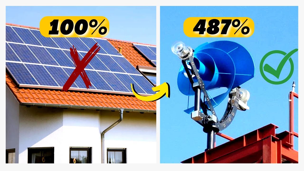 EL FIN DE LA ERA SOLAR, Esta Súper TURBINA EÓLICA Puede Acabar Con Todo MENOS QUE...