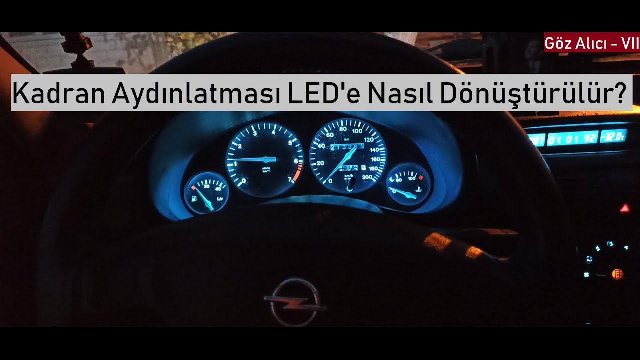 Göz Alıcı | Kadran Aydınlatması LED'e Nasıl Dönüştürülür?
