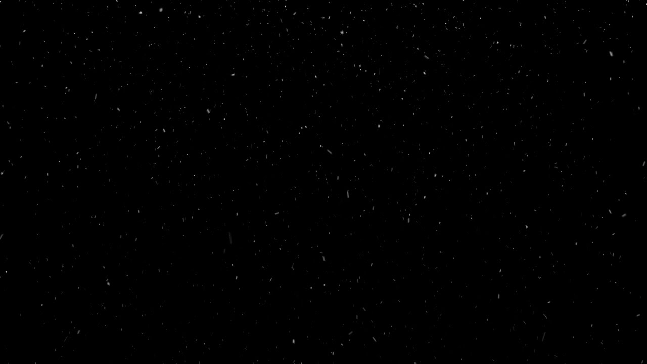 Realistic Snow - HD Video Background Loop