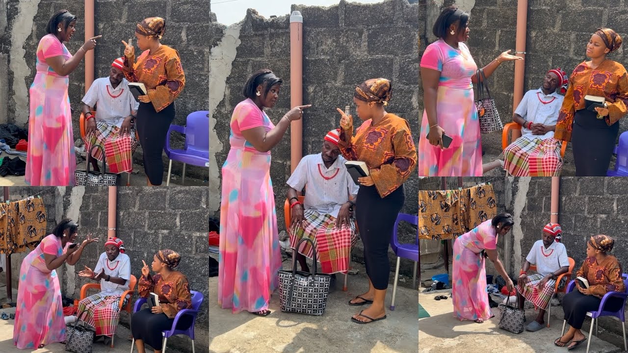 Shocking moment as evïl Onowu wife came to bribe the elder but God use prophetess glory to stop it