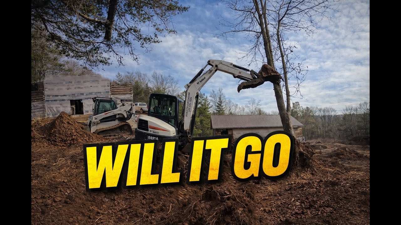 From Raw Land to Garage Pad Day 1
