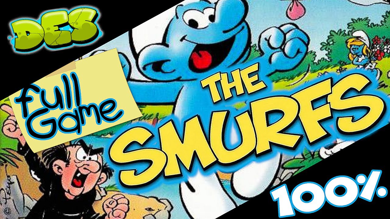THE SMURFS - FULL GAME - 100% PS1