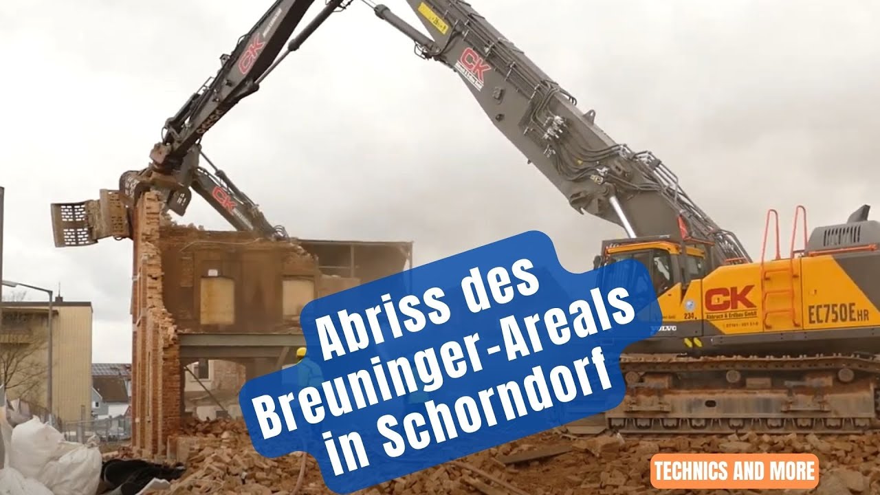 Abriss des Breuninger-Areals in Schorndorf