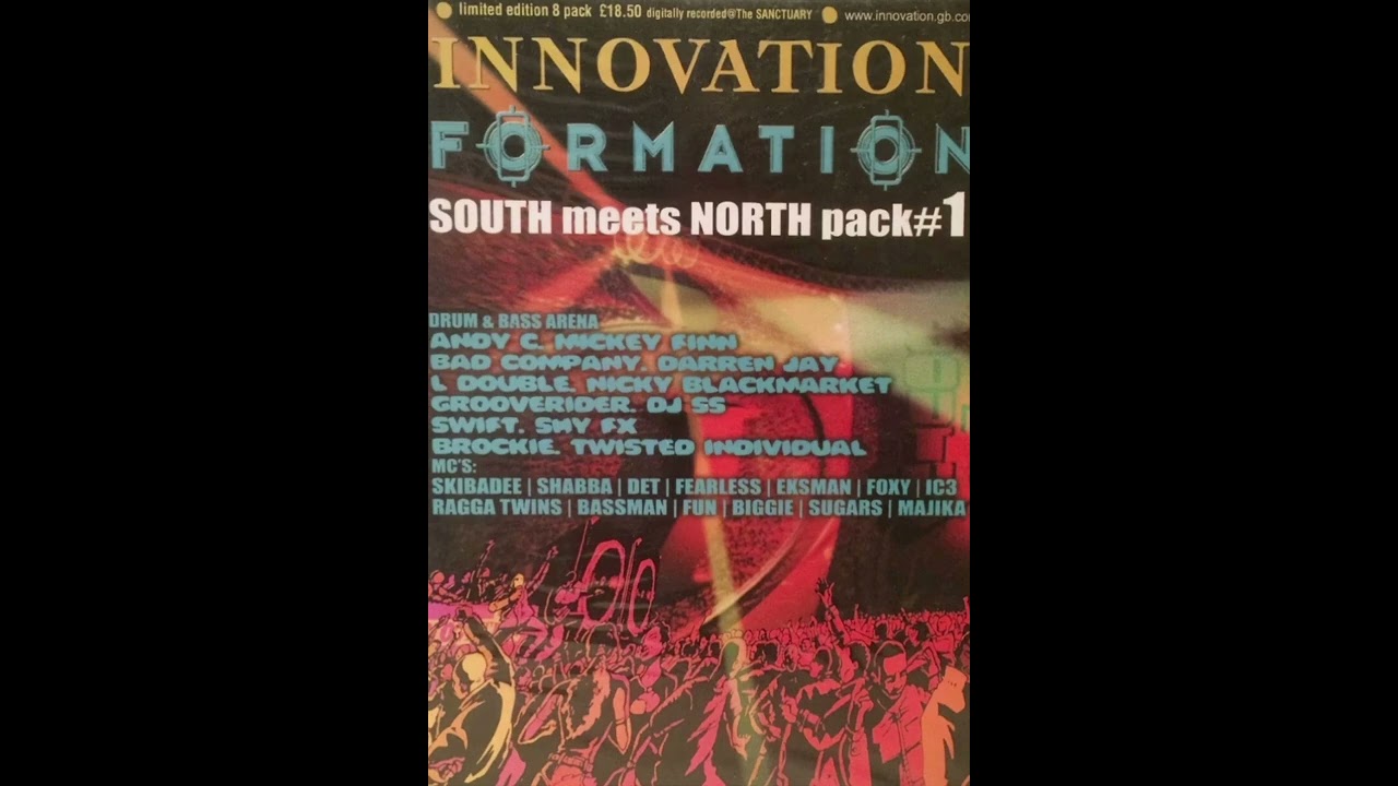 Mickey Finn & Shy Fx - Innovation - Formation - South Meets North - Pack 1 (2003)