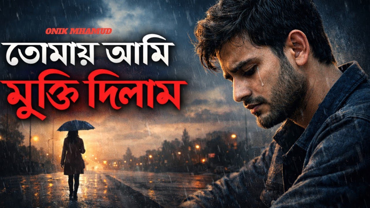 তোমায় আমি মুক্তি দিলাম | Bangla Sad Song |Onik Mhamud | Emotional Heart Touching Song 2026