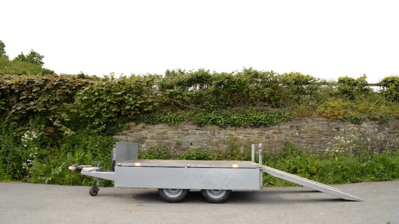 JB Trailer Hire   Ifor Williams flat bed 8x5 LM85