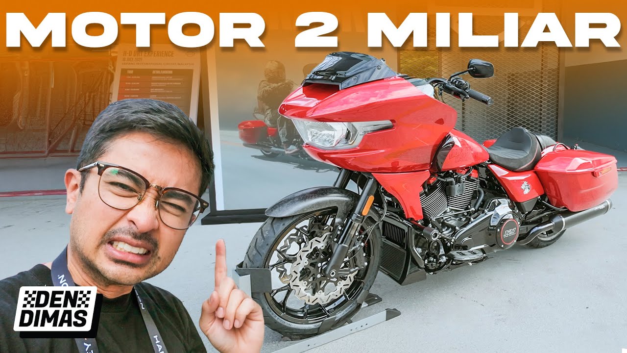 MOTOR KOK SEHARGA RUMAH‼️ Nyobain Langsung Harley-Davidson Road Glide CVO ST Di Malaysia 