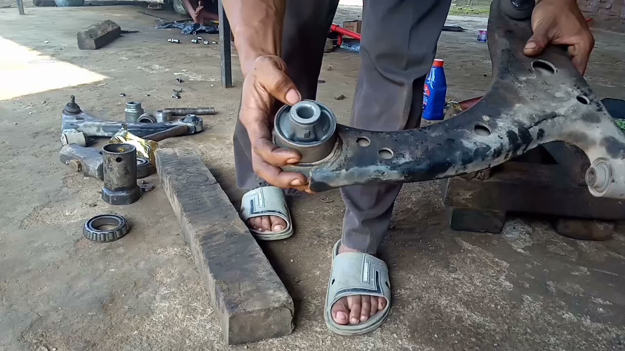 Pasang bos sayap Avanza tanpa press