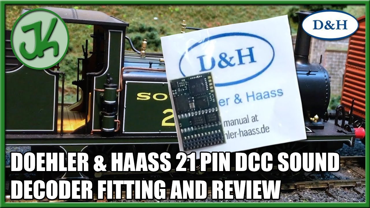 DCC sound for O Gauge Terriers under £90? Doehler & Haass 21 pin DCC Sound Decoder Fitting & Review