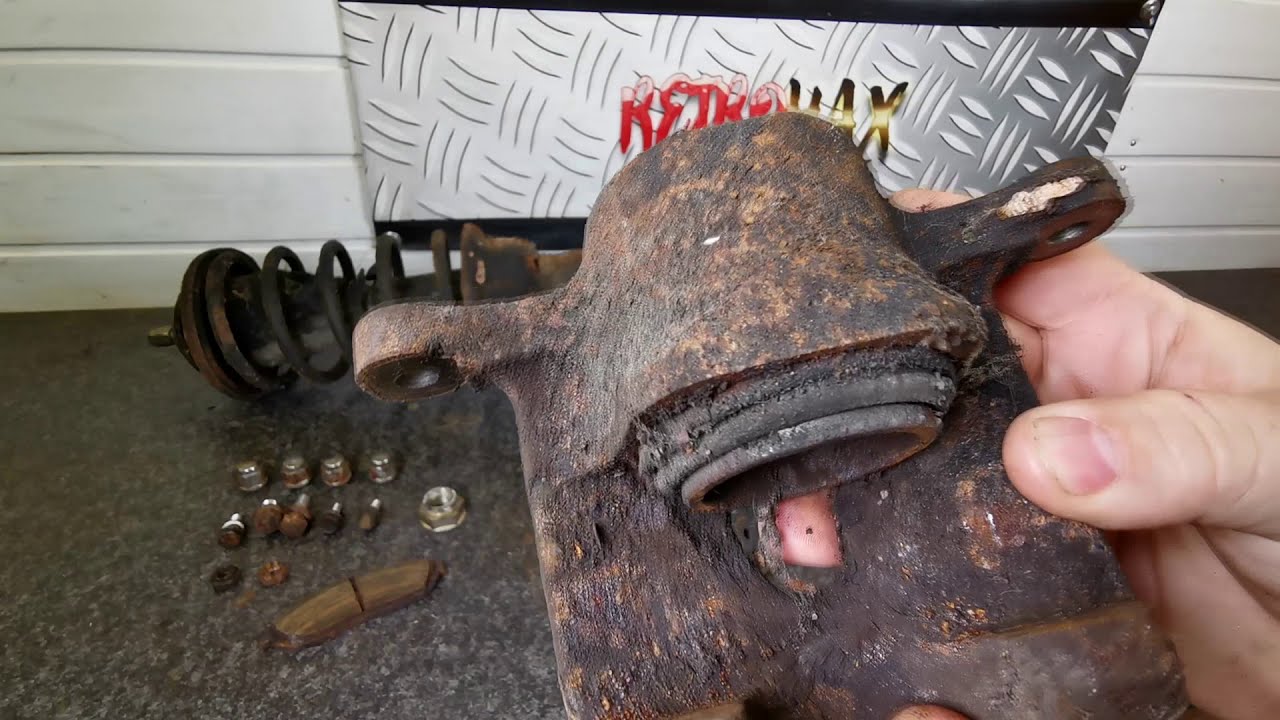 Powder Coating Brake Caliper Refurbish