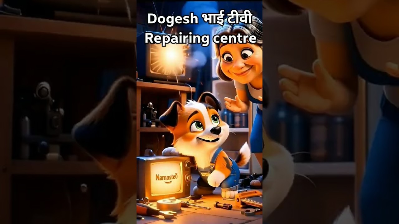 🐶🔧 Baby Dogesh ka Magic Repair 
