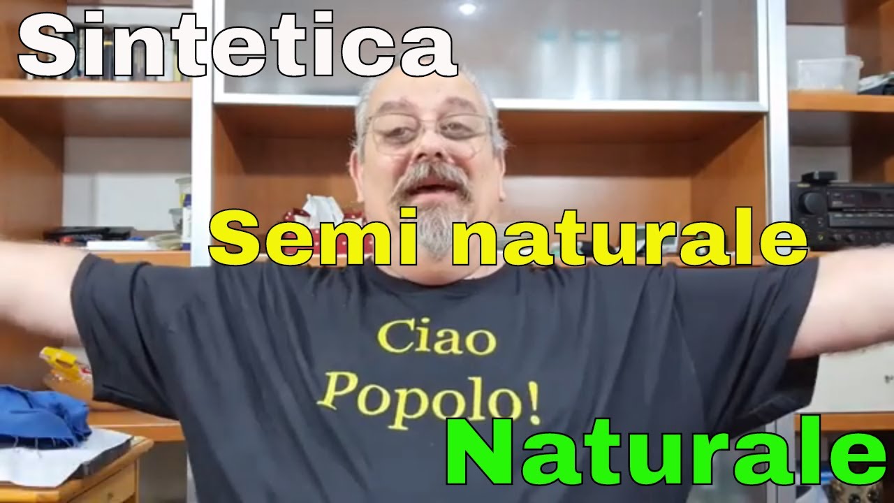 Affilatura su sintetica, semi sintetica e naturale.